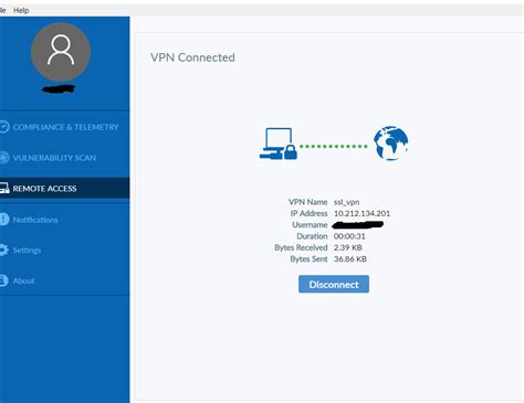 forticlient vpn no internet acceb